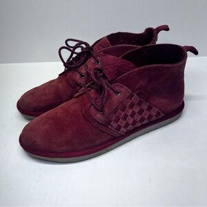 Teva Women's Burgundy Lace Up Boots